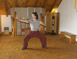 qi gong vier jahreszeiten bogen spannen herbst
